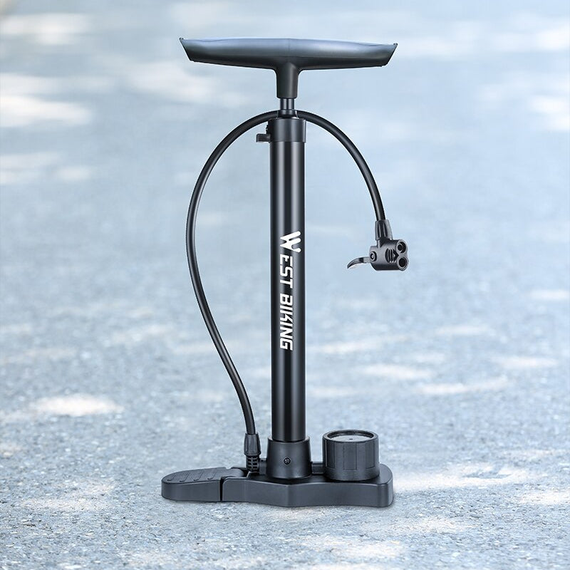 WEST BIKING 160PSI Portable Bicycle Pump image 1