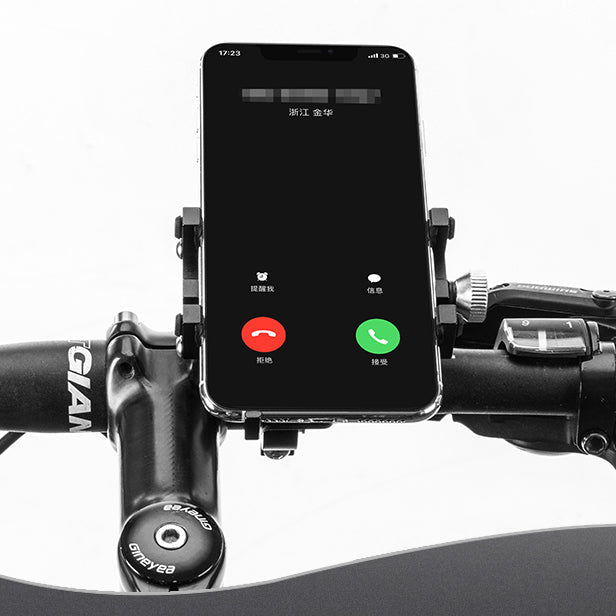 ROCKBROS Heavy - Duty Aluminum Bike Phone Holder - The Wright Bikes