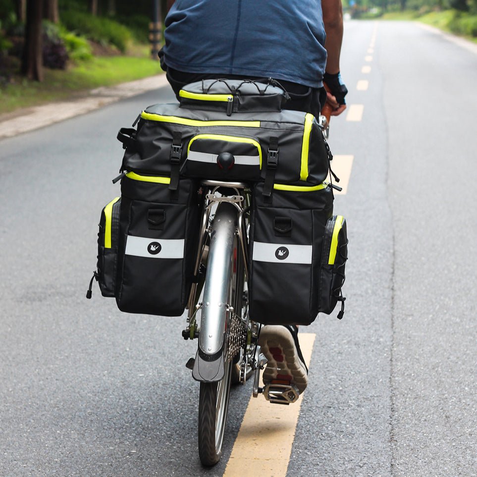 RHINOWALK 3 - In - One High - Capacity Waterproof Bike Pannier Bag - The Wright Bikes