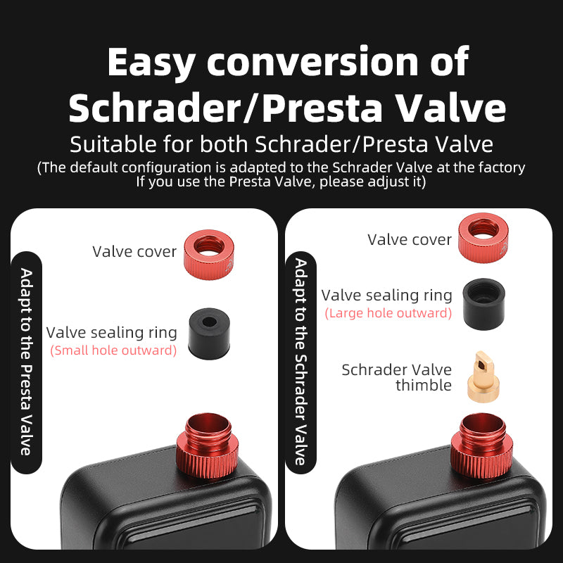 ROCKBROS 150 PSI Portable Pocket Bike Electric Air Pump image 9