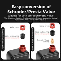 ROCKBROS 150 PSI Portable Pocket Bike Electric Air Pump image 9