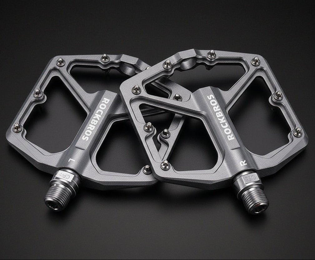 ROCKBROS MTB Ultralight Aluminum Cycling Bike Pedals - The Wright Bikes