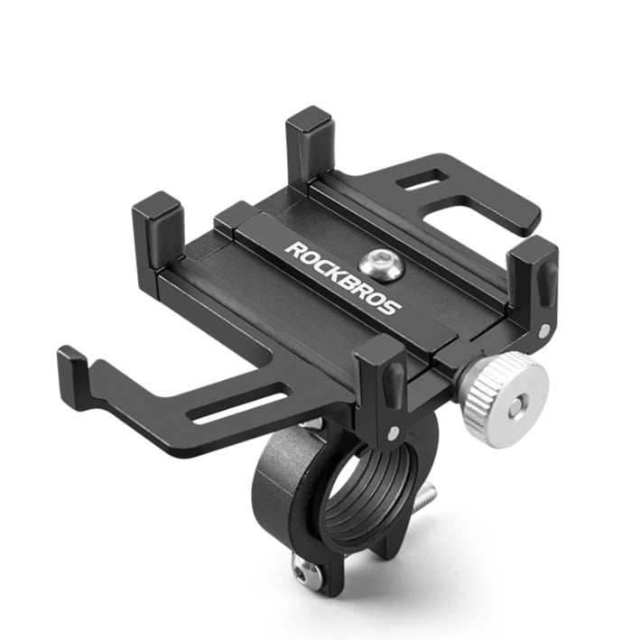 ROCKBROS Heavy - Duty Aluminum Bike Phone Holder - The Wright Bikes